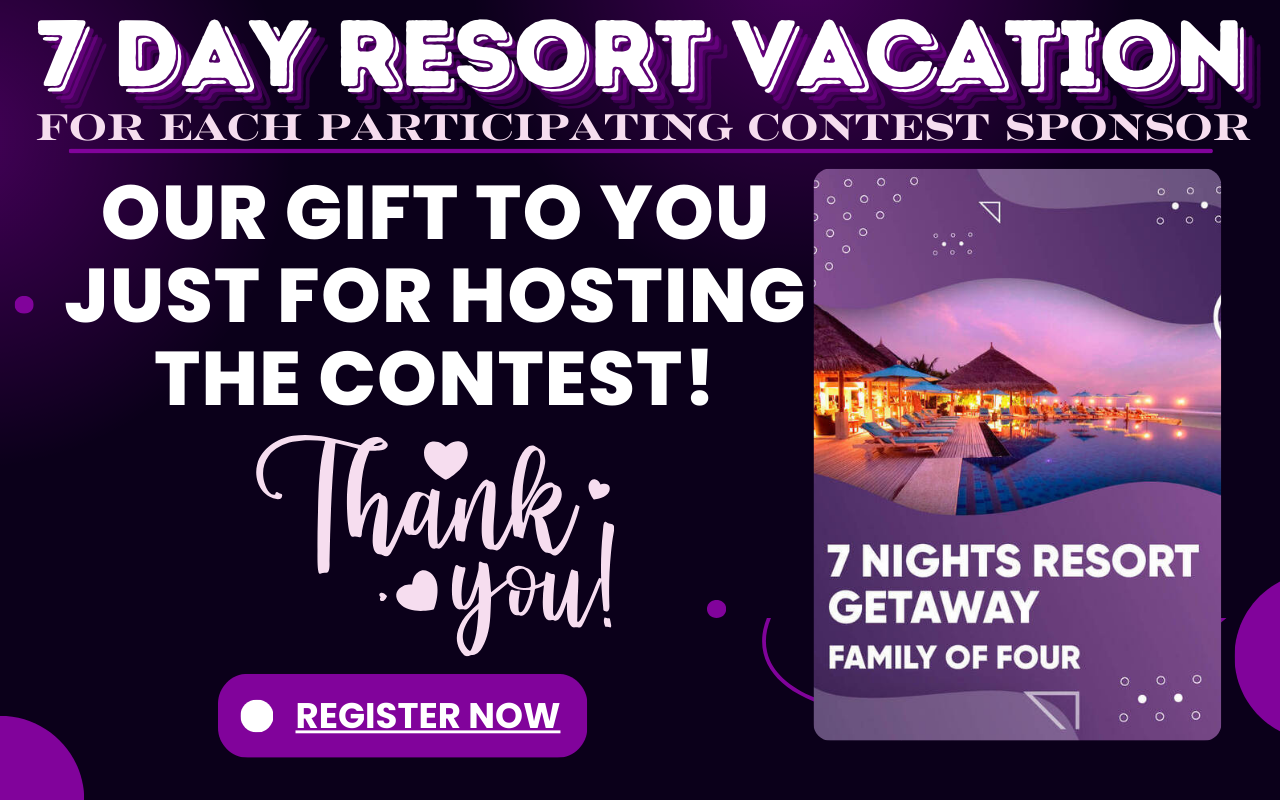 All Star Talent Contest Sponsor gift vacation